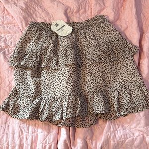 Skirt altar’d State cheeta print skirt